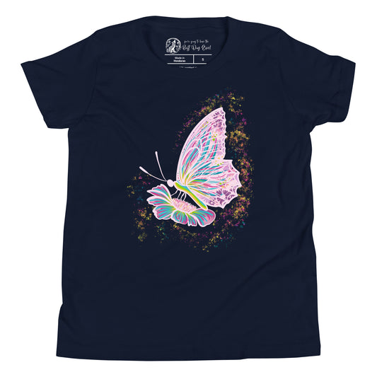 Love & Hope Butterfly youth bella + canvas t-shirt