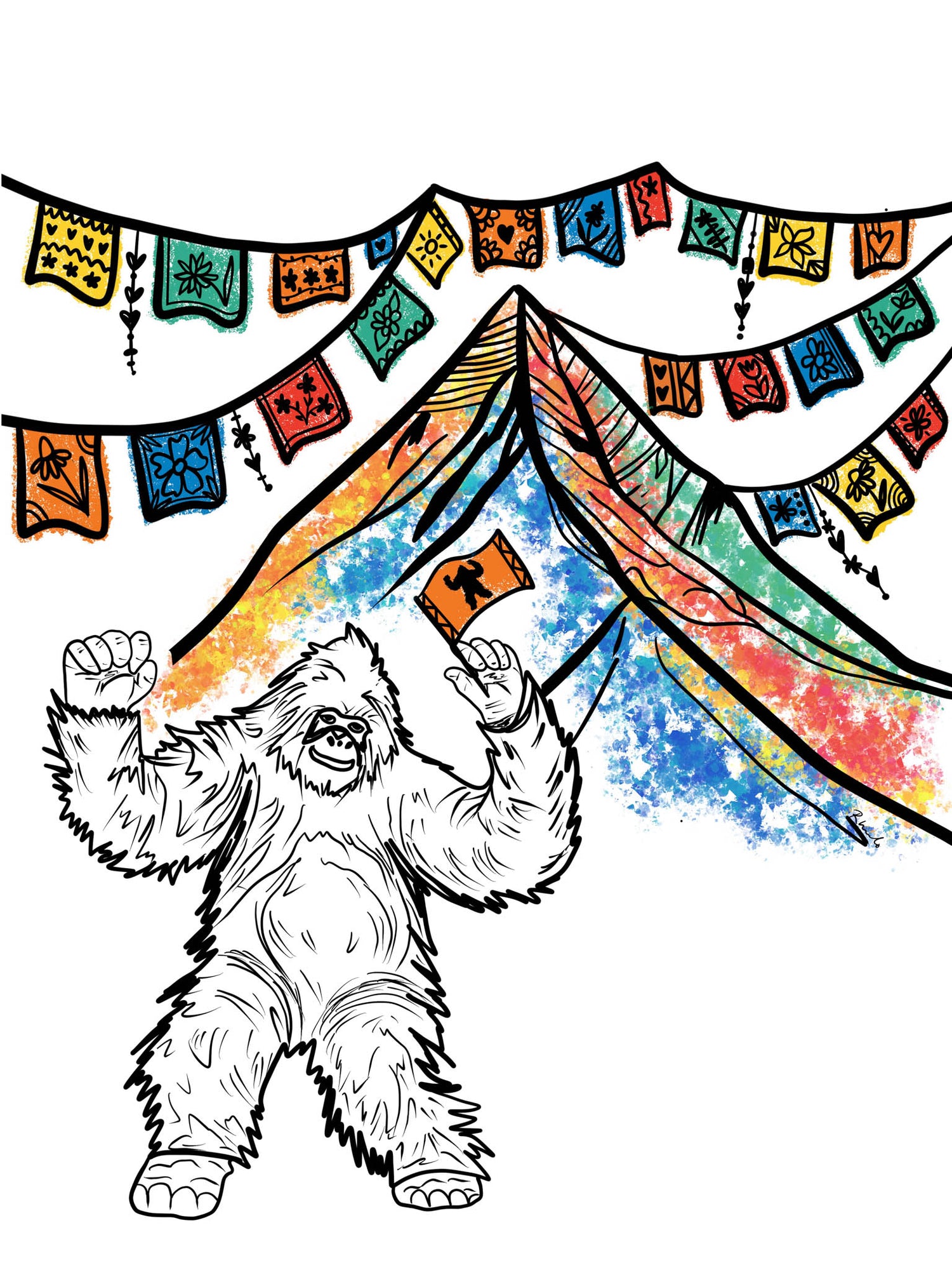 Dancing Yeti