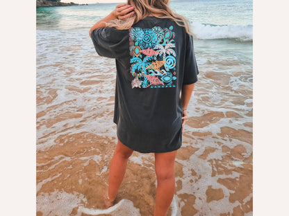Ocean Love comfort colors unisex t-shirt