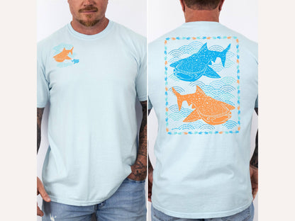 Whale Shark unisex comfort colors t-shirt