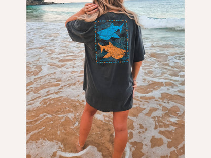 Whale Shark unisex comfort colors t-shirt