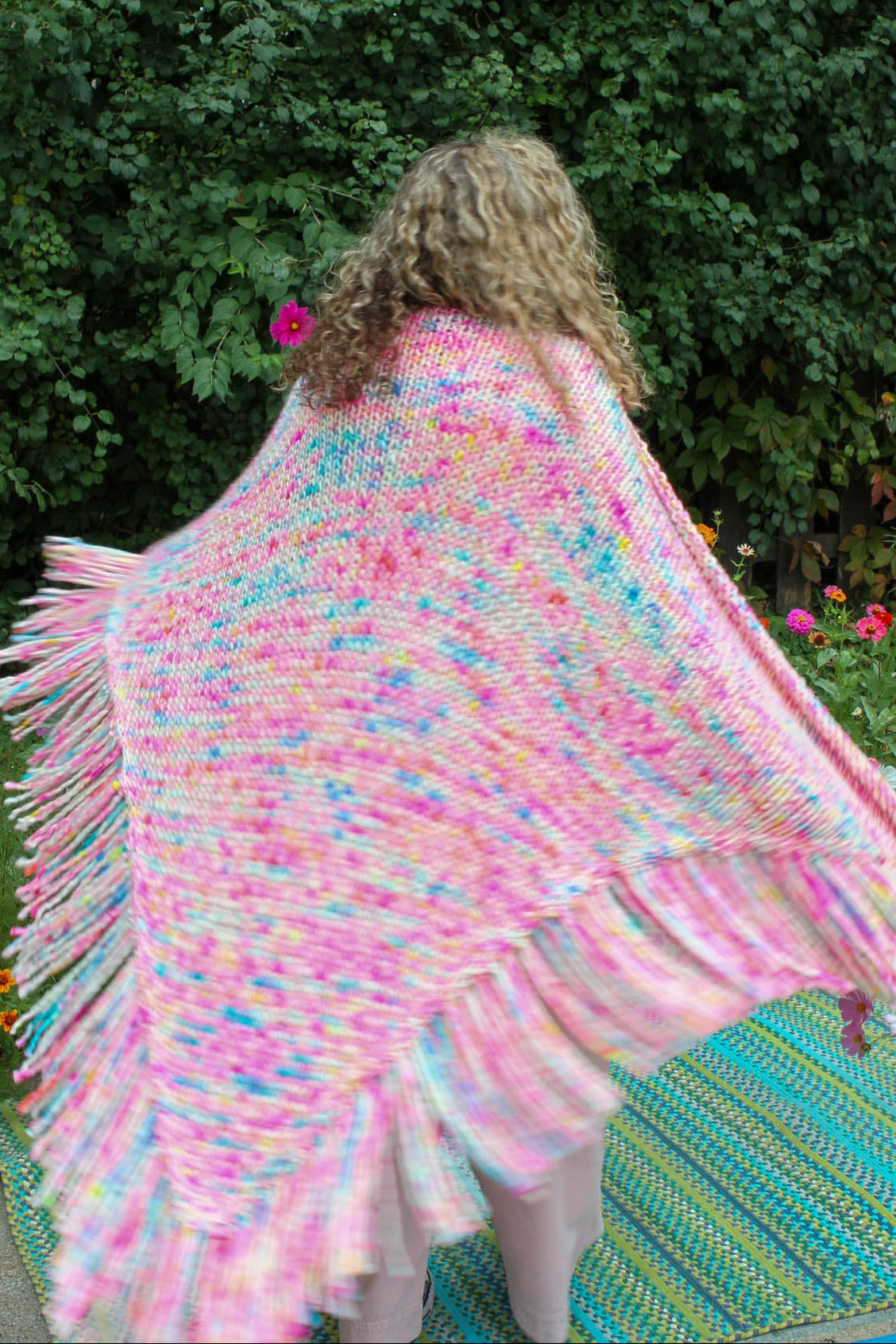 the final artisan touch — every fringe crafted with care