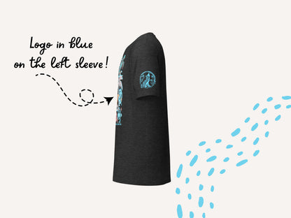 Ocean Love unisex canvas + bella t-shirt