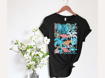 Ocean Love unisex canvas + bella t-shirt