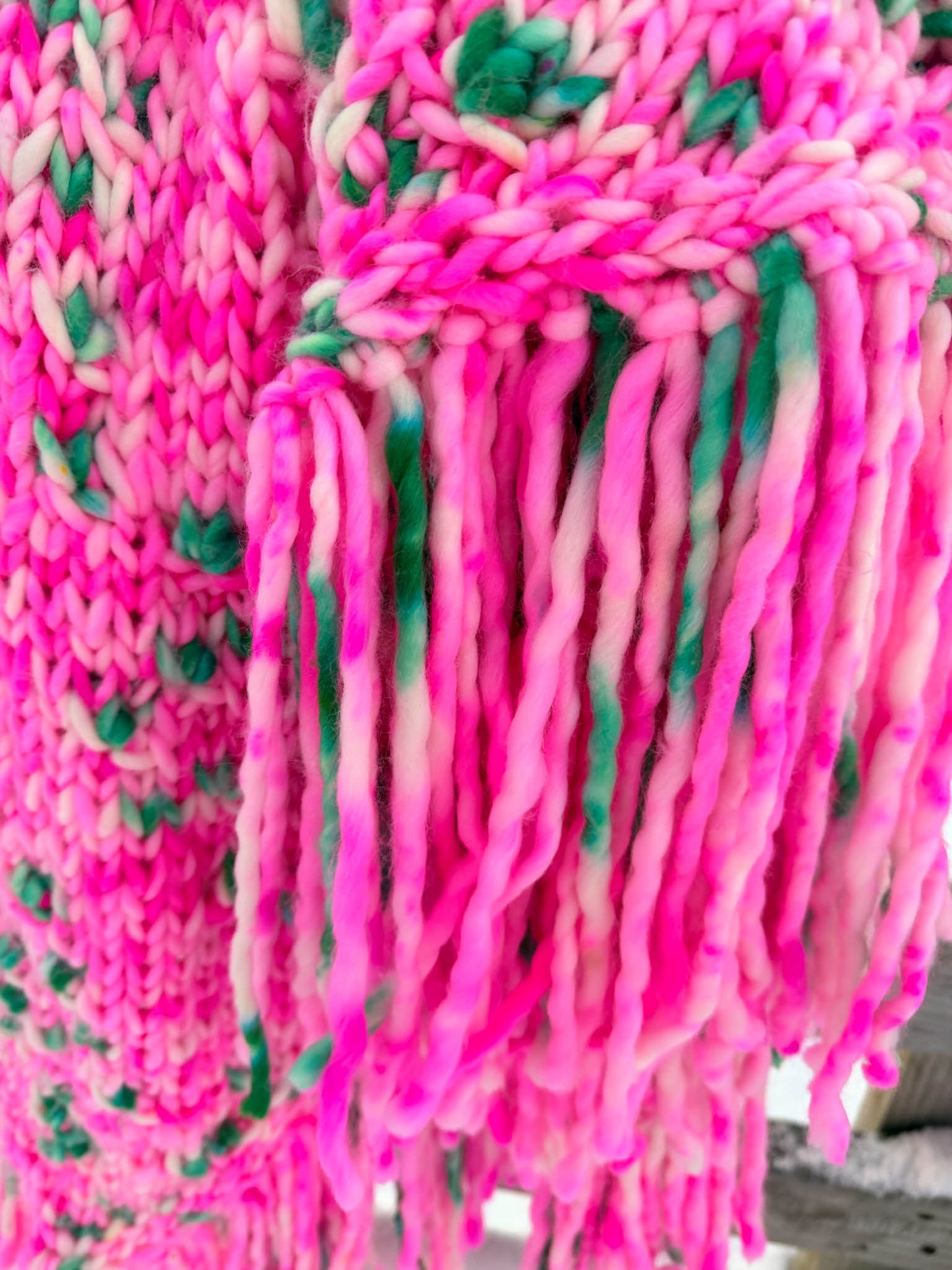 "For Good" Wicked Fashion Shawl/Lap Blanket Pink