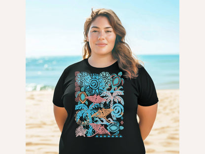Ocean Love unisex canvas + bella t-shirt