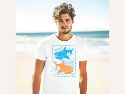 Whale Shark unisex bella + canvas t-shirt