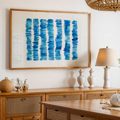 "Deep Sea Waterfall" — Ocean-Inspired Fine Art Print