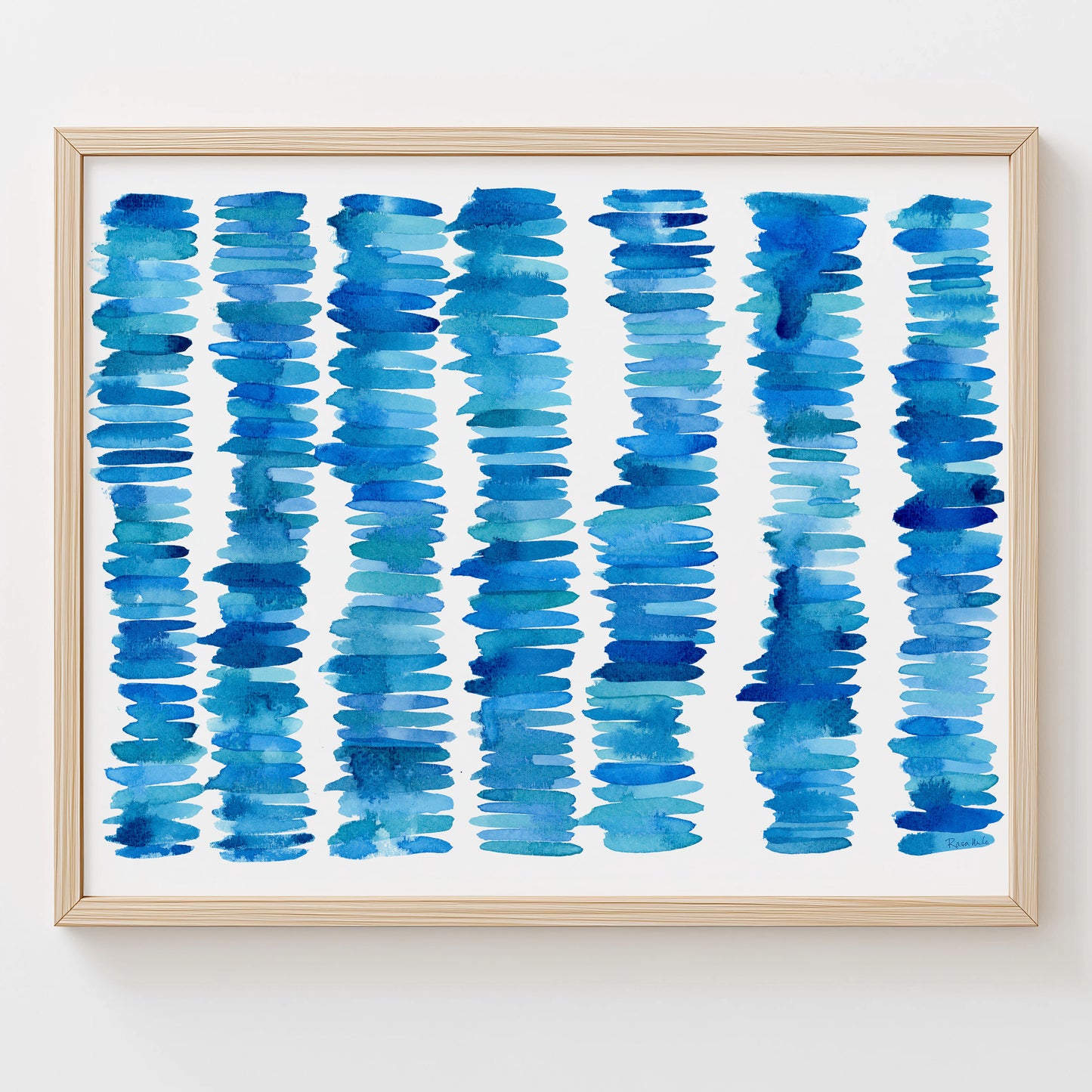 "Deep Sea Waterfall" — Ocean-Inspired Fine Art Print
