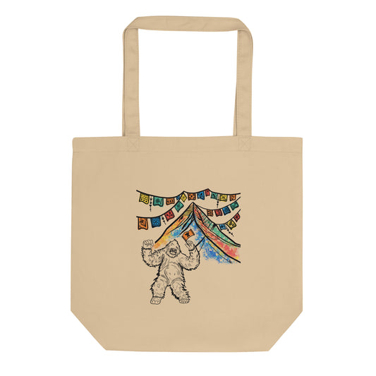 Dancing Yeti Eco Tote Bag