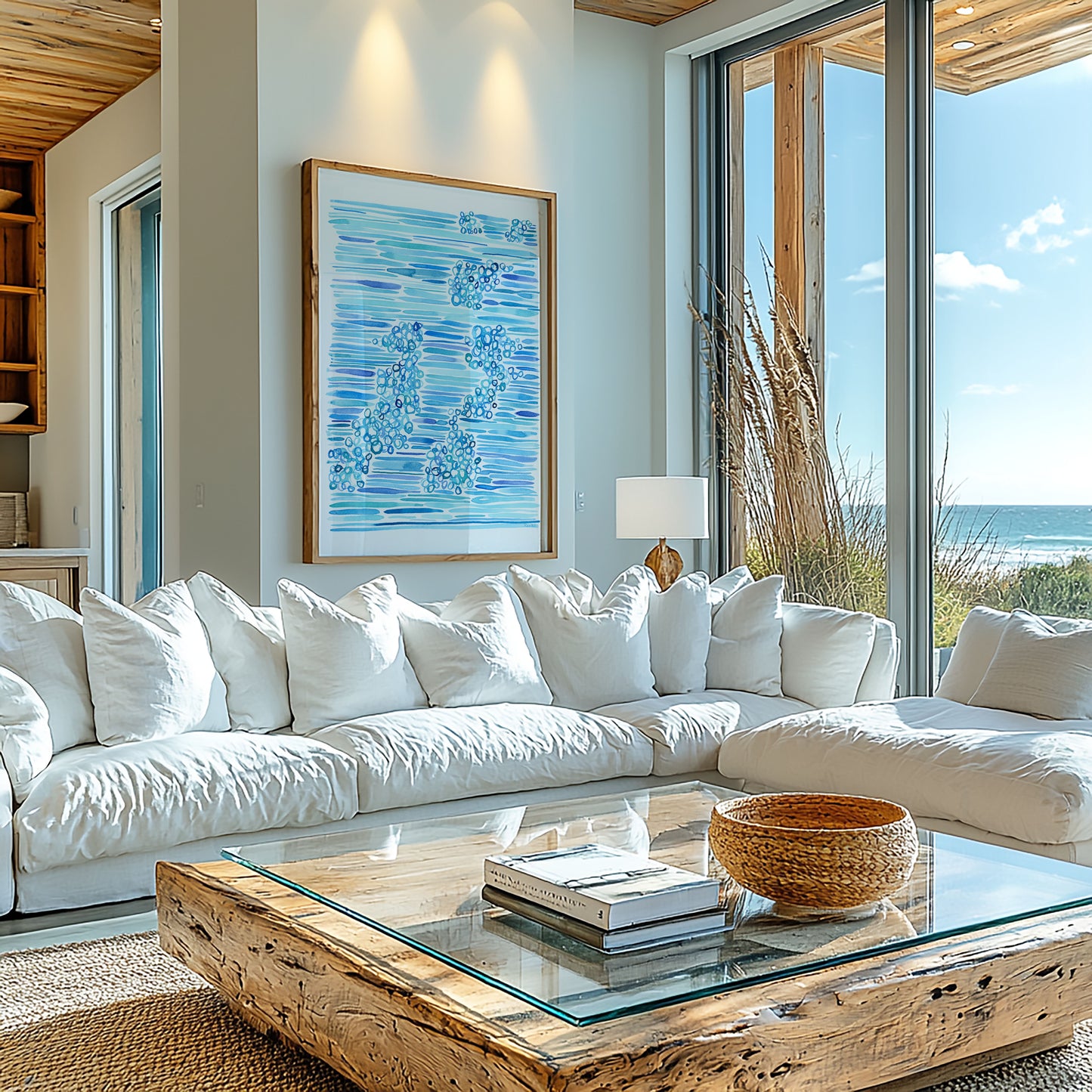 "Salt Water Blooms" — Ocean-Inspired Fine Art Print