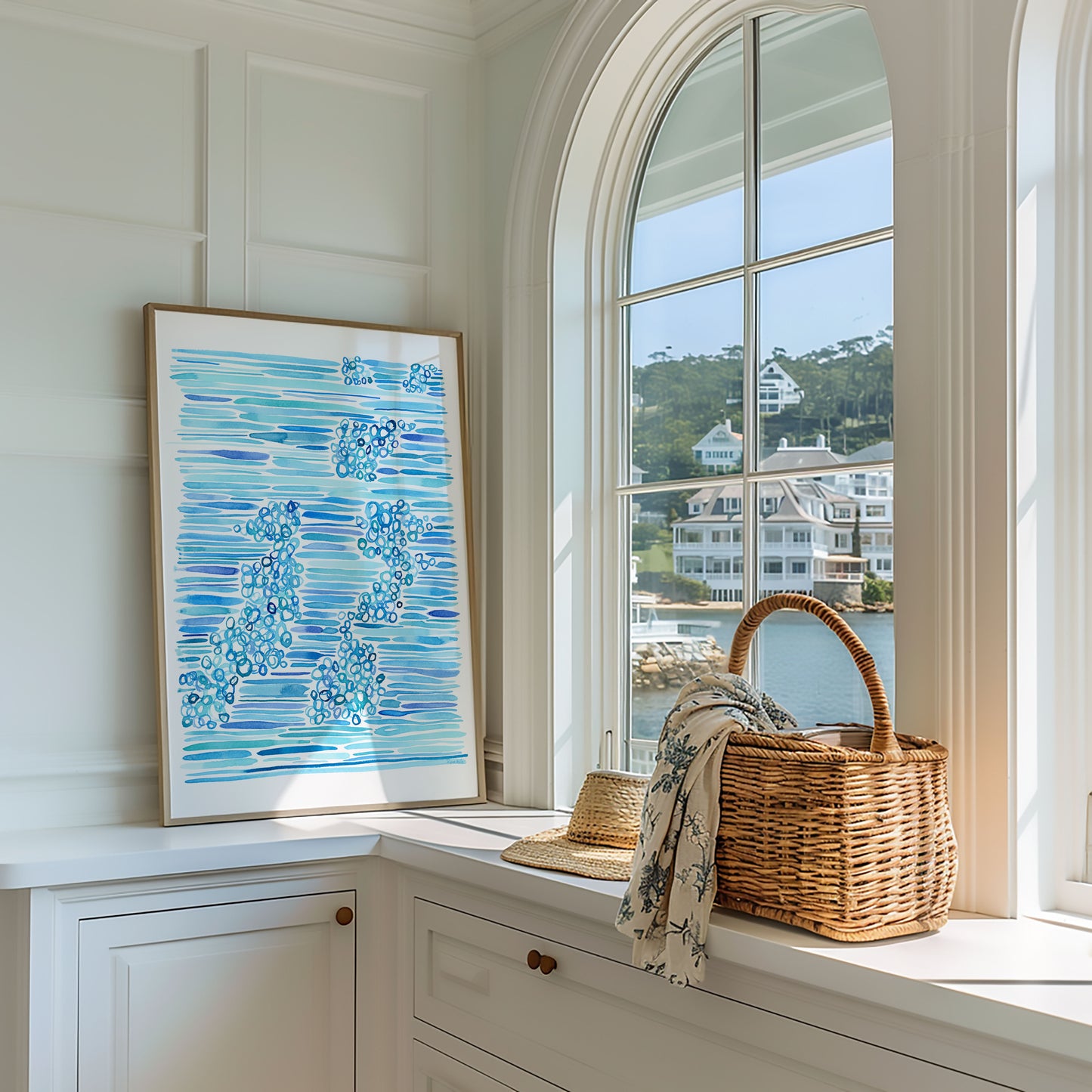 "Salt Water Blooms" — Ocean-Inspired Fine Art Print