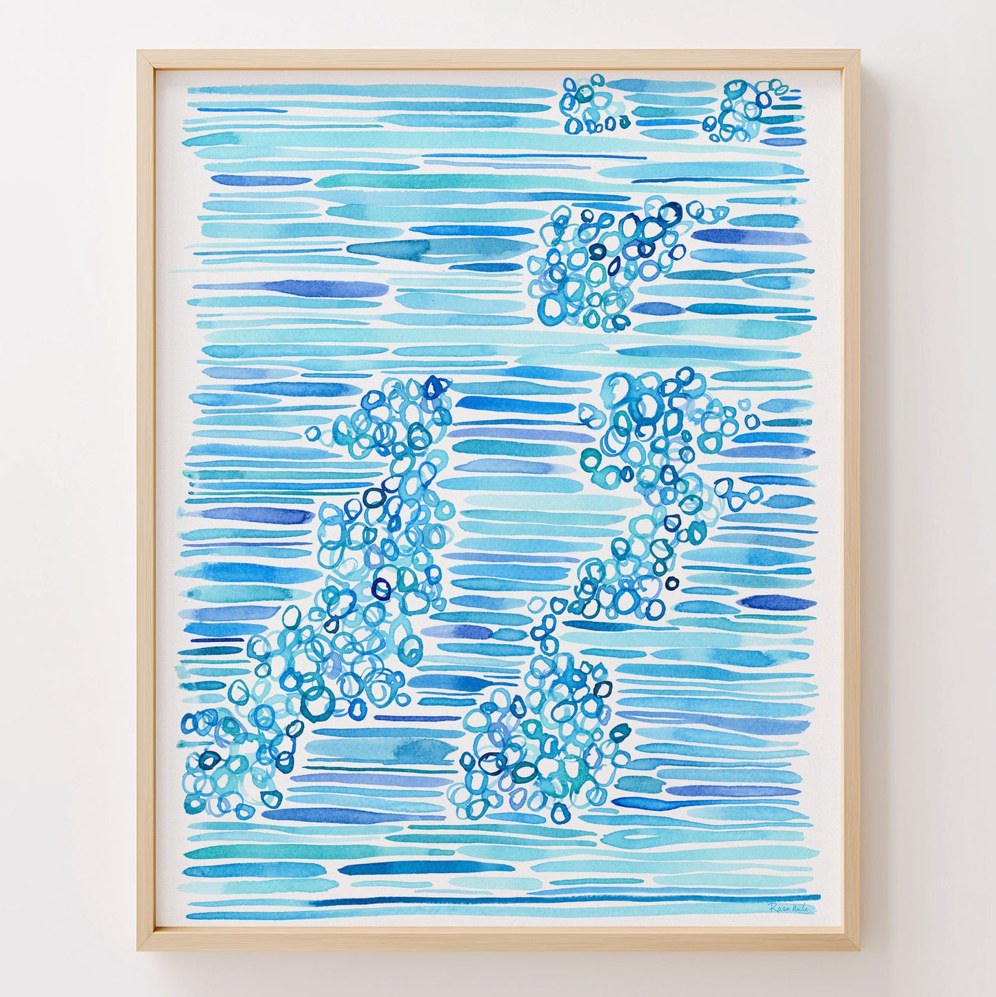 "Salt Water Blooms" — Ocean-Inspired Fine Art Print