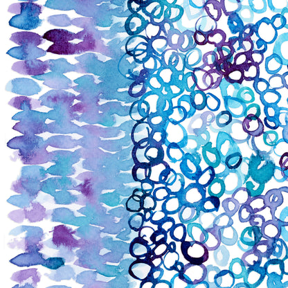 "Seafoam Shimmer" — Ocean-Inspired Fine Art Print