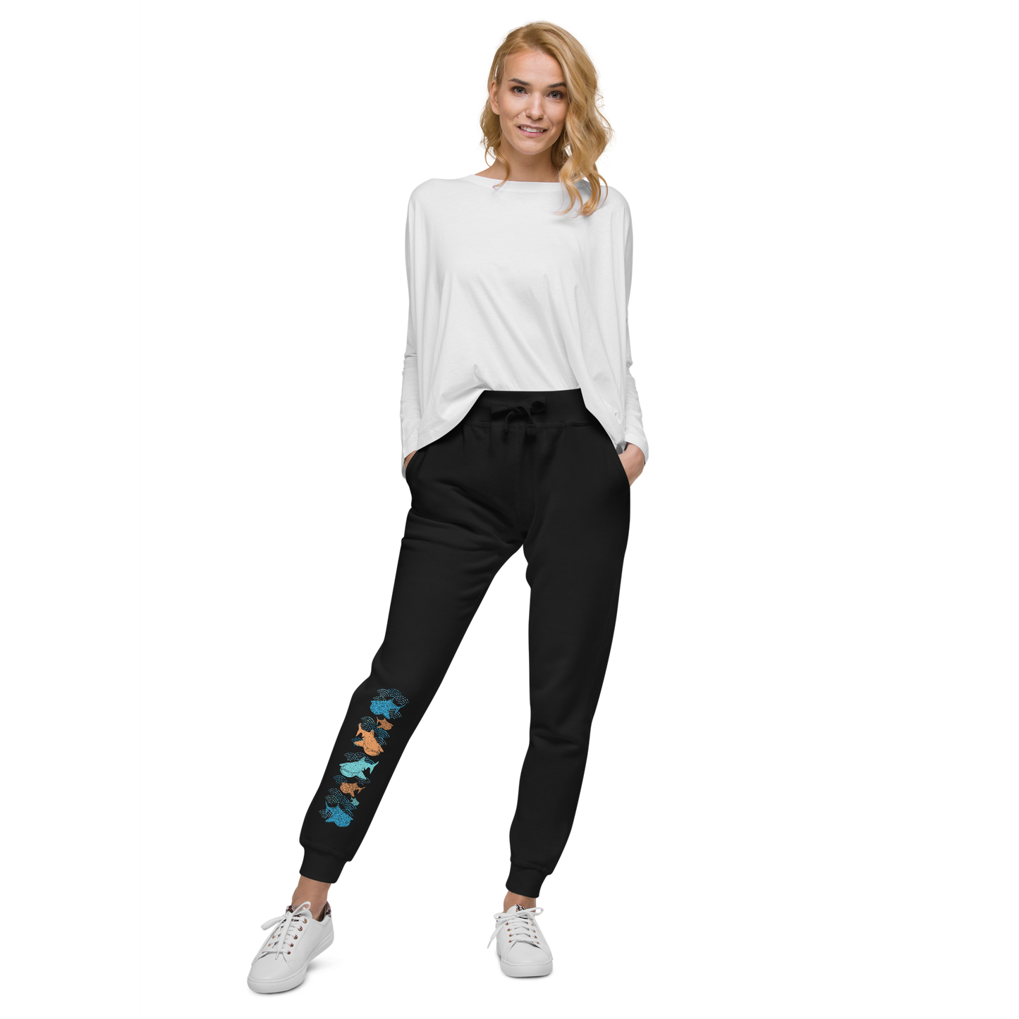Whale Shark unisex cotton heritage sweatpants