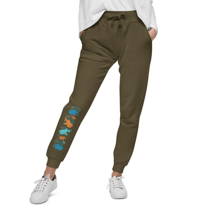 Whale Shark unisex cotton heritage sweatpants