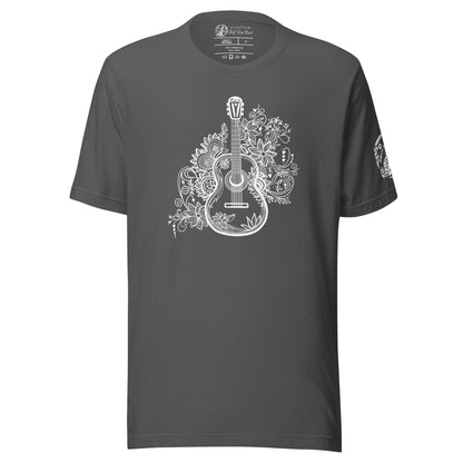 Guitar unisex bella + canvas t-shirt