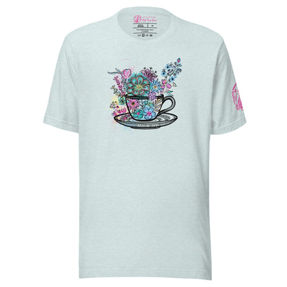 Spinning Tea Cup unisex bella + canvas t-shirt
