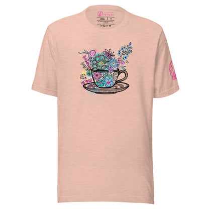 Spinning Tea Cup unisex bella + canvas t-shirt