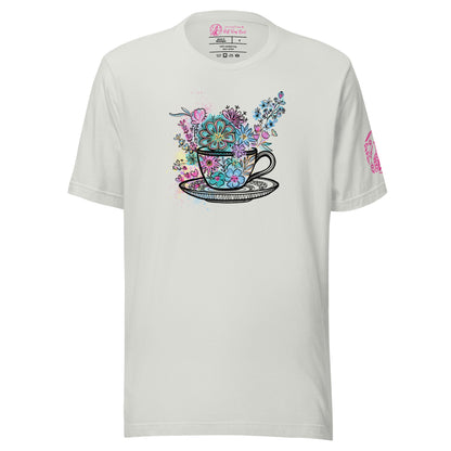 Spinning Tea Cup unisex bella + canvas t-shirt