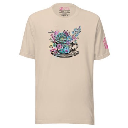 Spinning Tea Cup unisex bella + canvas t-shirt