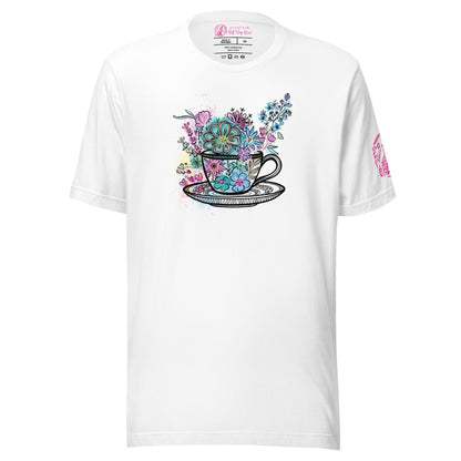 Spinning Tea Cup unisex bella + canvas t-shirt
