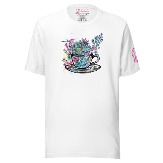 Spinning Tea Cup unisex bella + canvas t-shirt