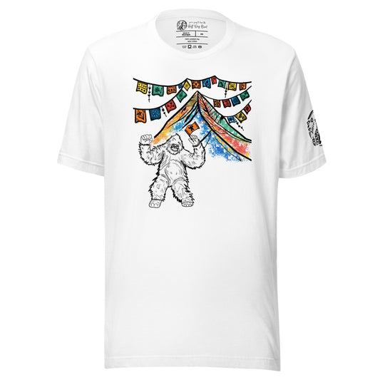 Dancing Yeti unisex bella + canvas t-shirt
