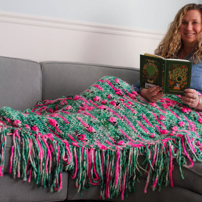 "Unlimited" Wicked Fashion Shawl/Lap Blanket Green