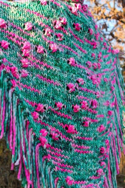 "Unlimited" Wicked Fashion Shawl/Lap Blanket Green