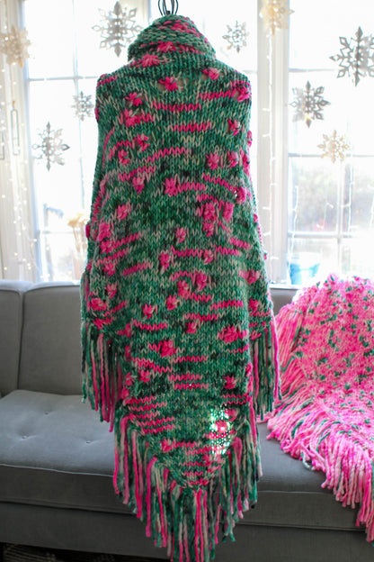 "Unlimited" Wicked Fashion Shawl/Lap Blanket Green