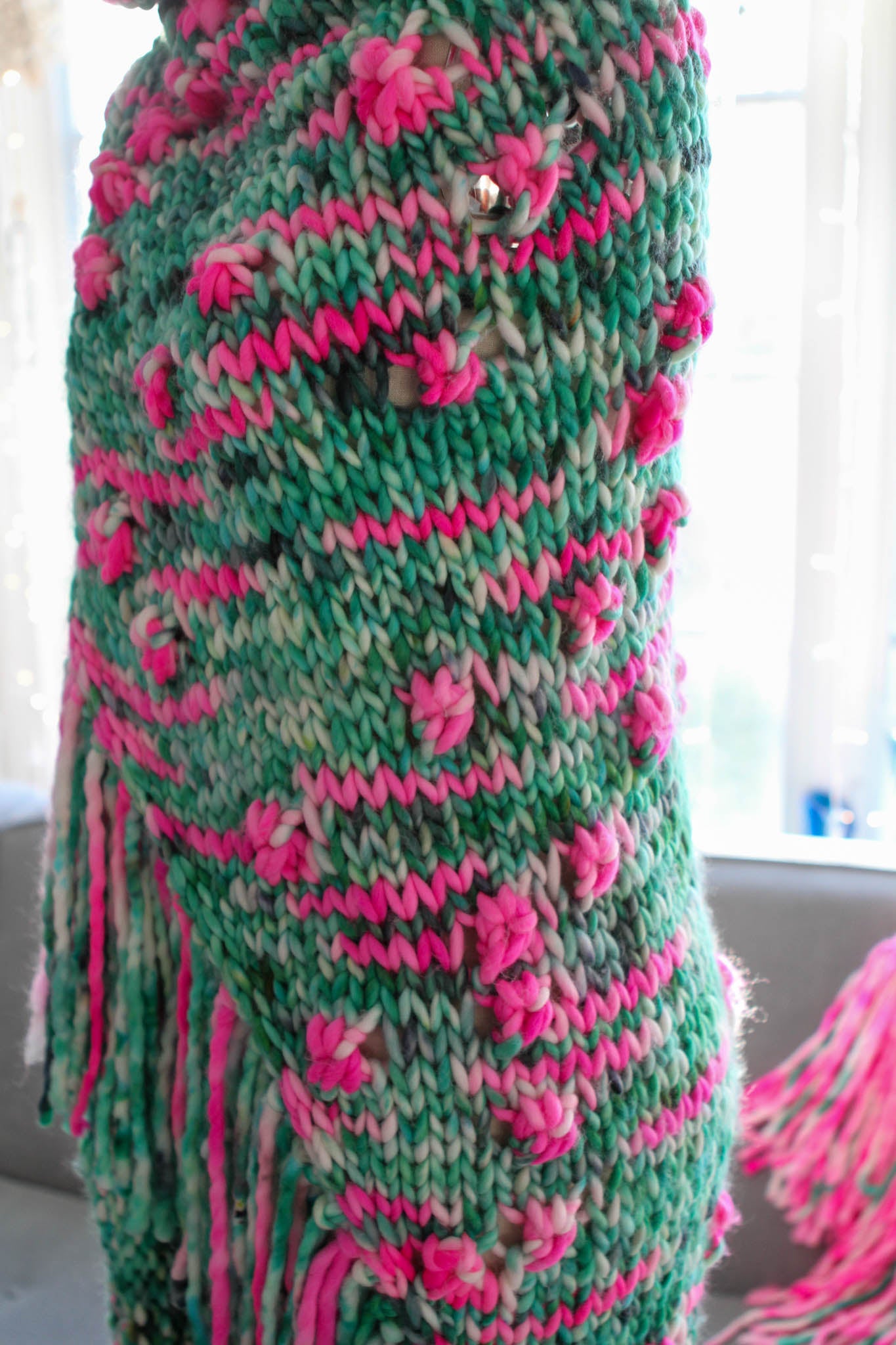 "Unlimited" Wicked Fashion Shawl/Lap Blanket Green