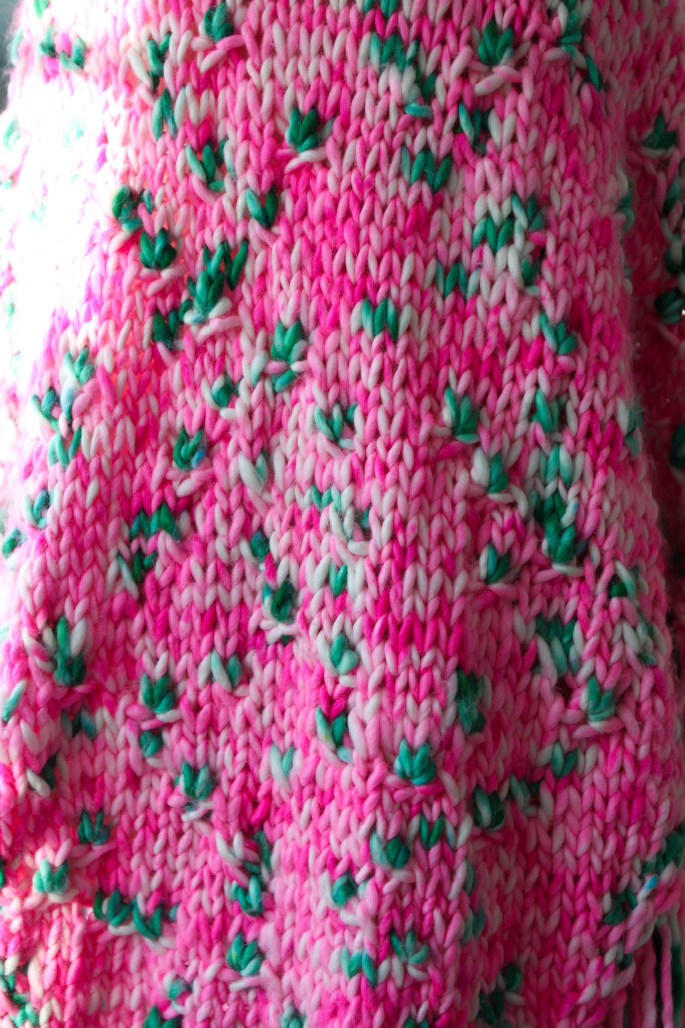 "For Good" Wicked Fashion Shawl/Lap Blanket Pink