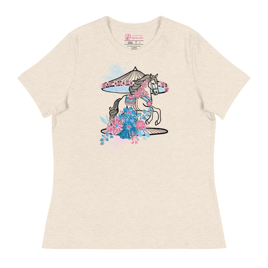 Carousel women's bella + canvas t-shirt