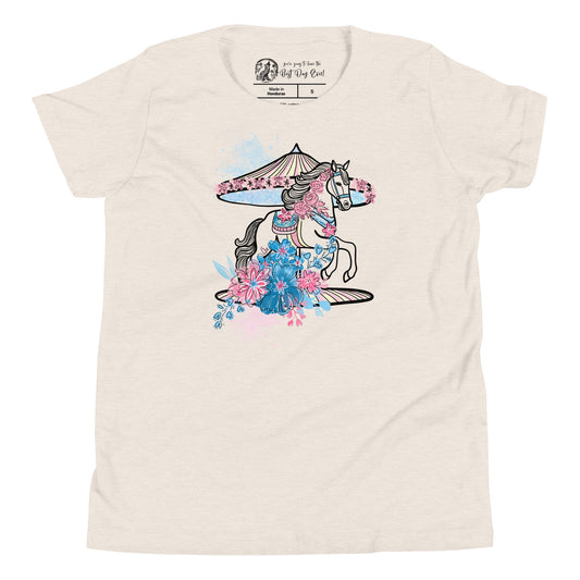 Carousel youth bella + canvas t-shirt
